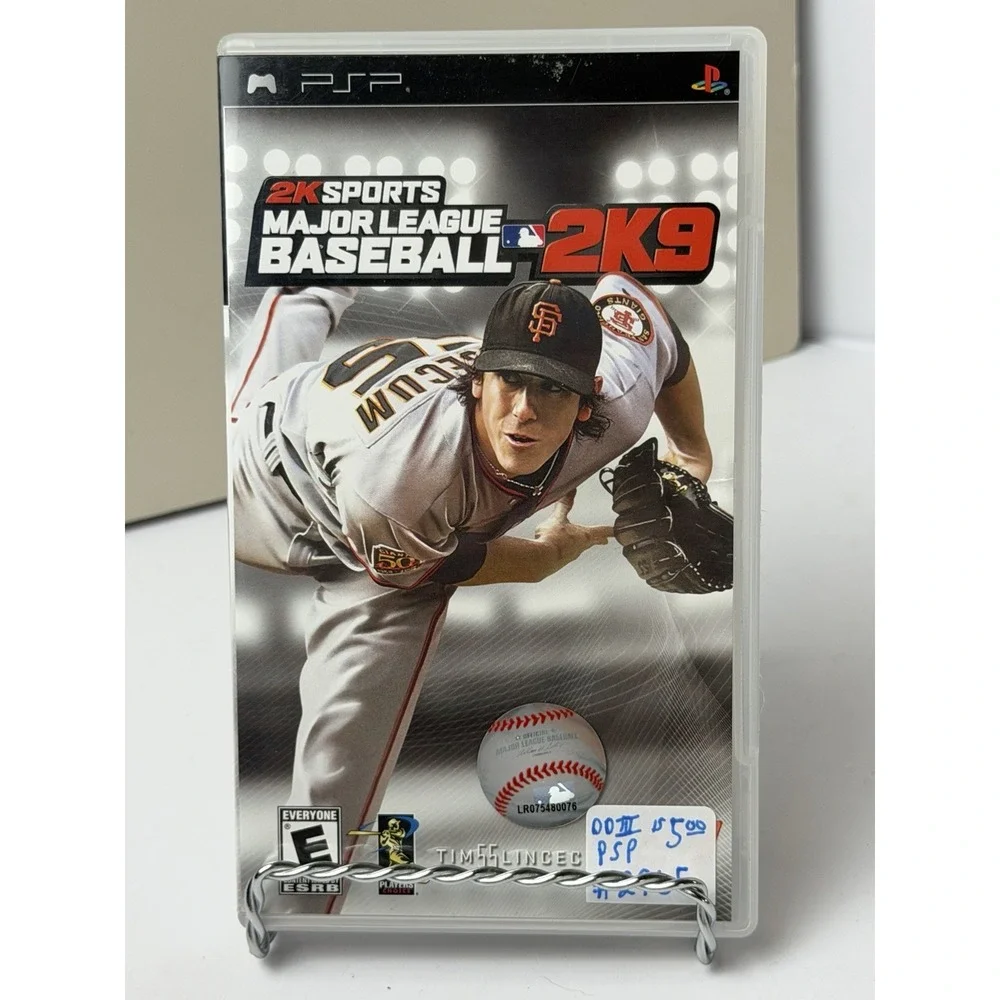 Major League Baseball 2K9 PLAYSTATION PORTABLE PSP Sports CIB*